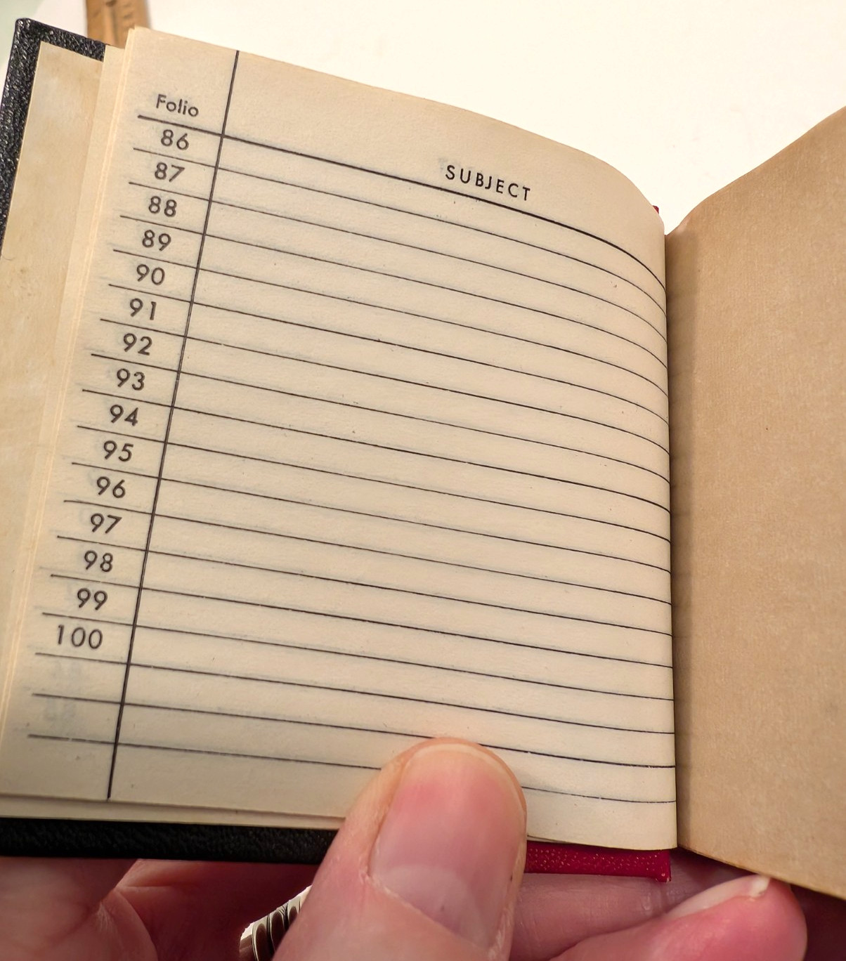 Vintage Kodak Negative File Book 100 2-7/8" x 2-7/8" Glassine Pages