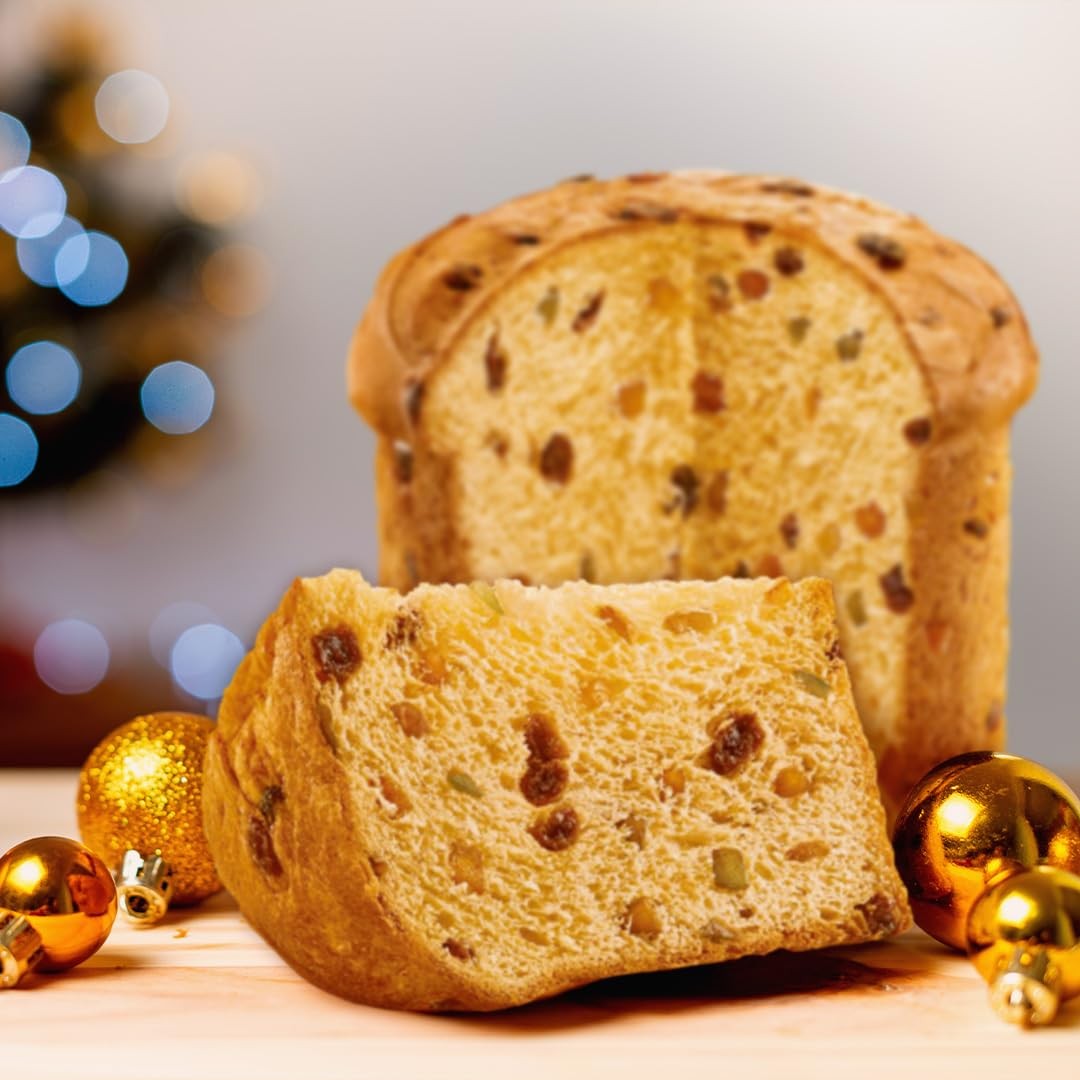 Classic Panettone - Moist & Fresh Holiday Cake - Traditional Italian Recipe W...