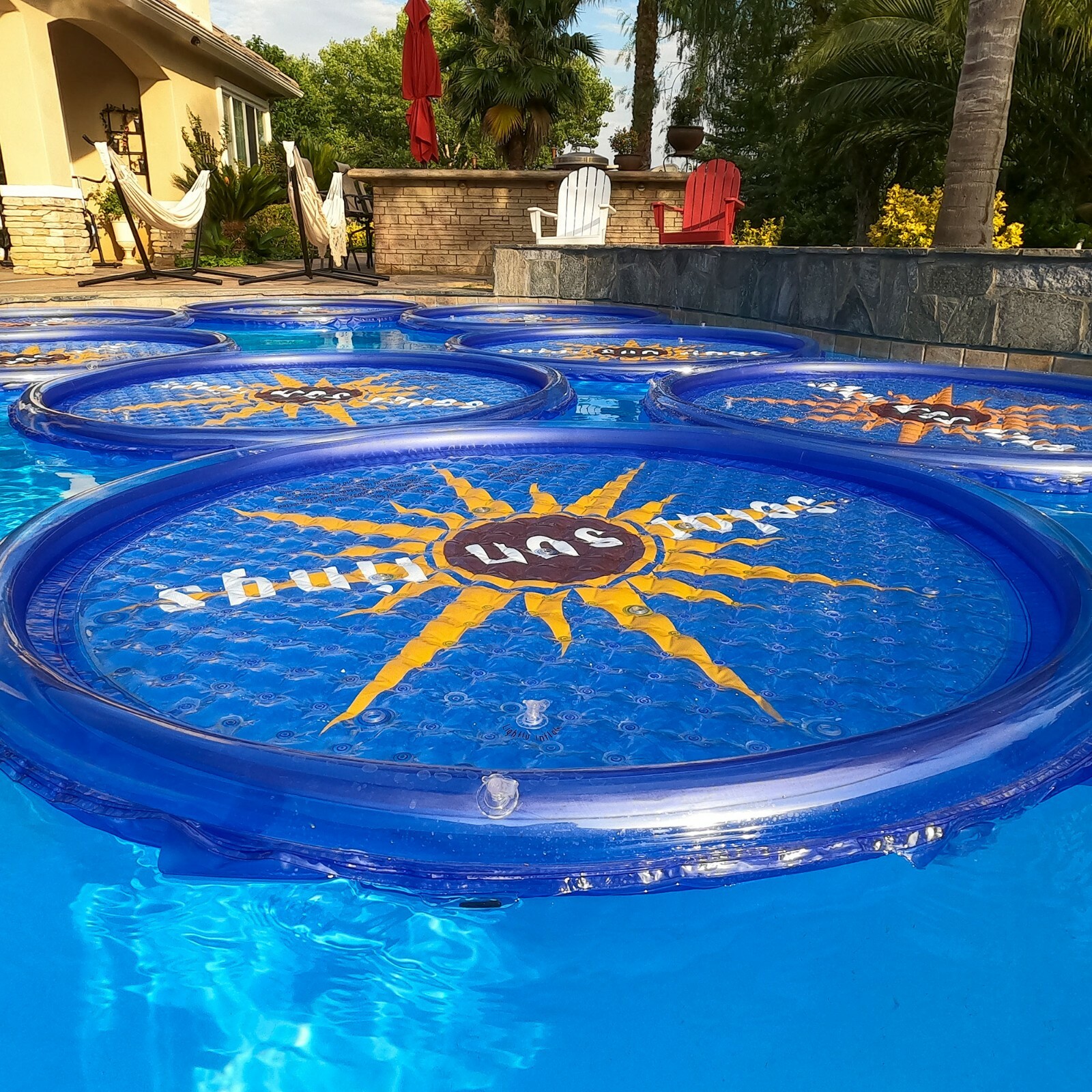Solar Sun Rings For Above Ground and In-Ground Swimming Pools
