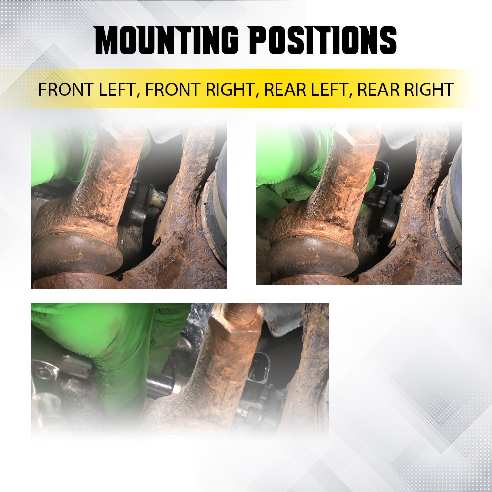 4pcs ABS Speed Wheel Sensor Set Fit Audi Porsche Volkswagen Tiguan Passat EOS CC