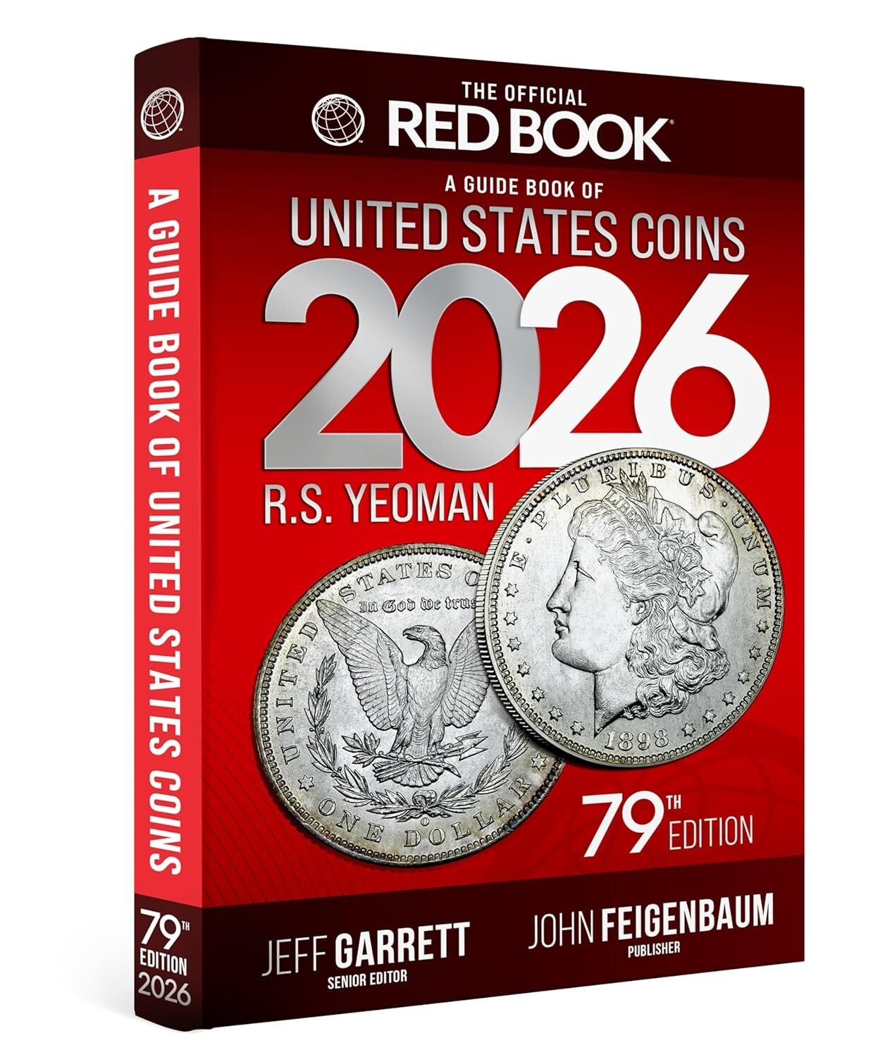 New 2026 Official Red Book Guide of US Coins Price List Catalog Paperback 79th