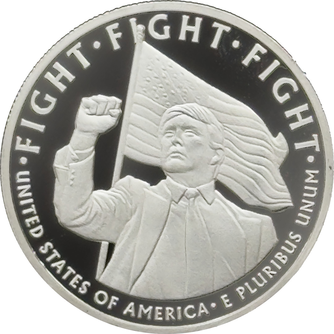 EL15-15 President Donald Trump Liberty 1776 - 2026 250th Anniversary Mirror Fini