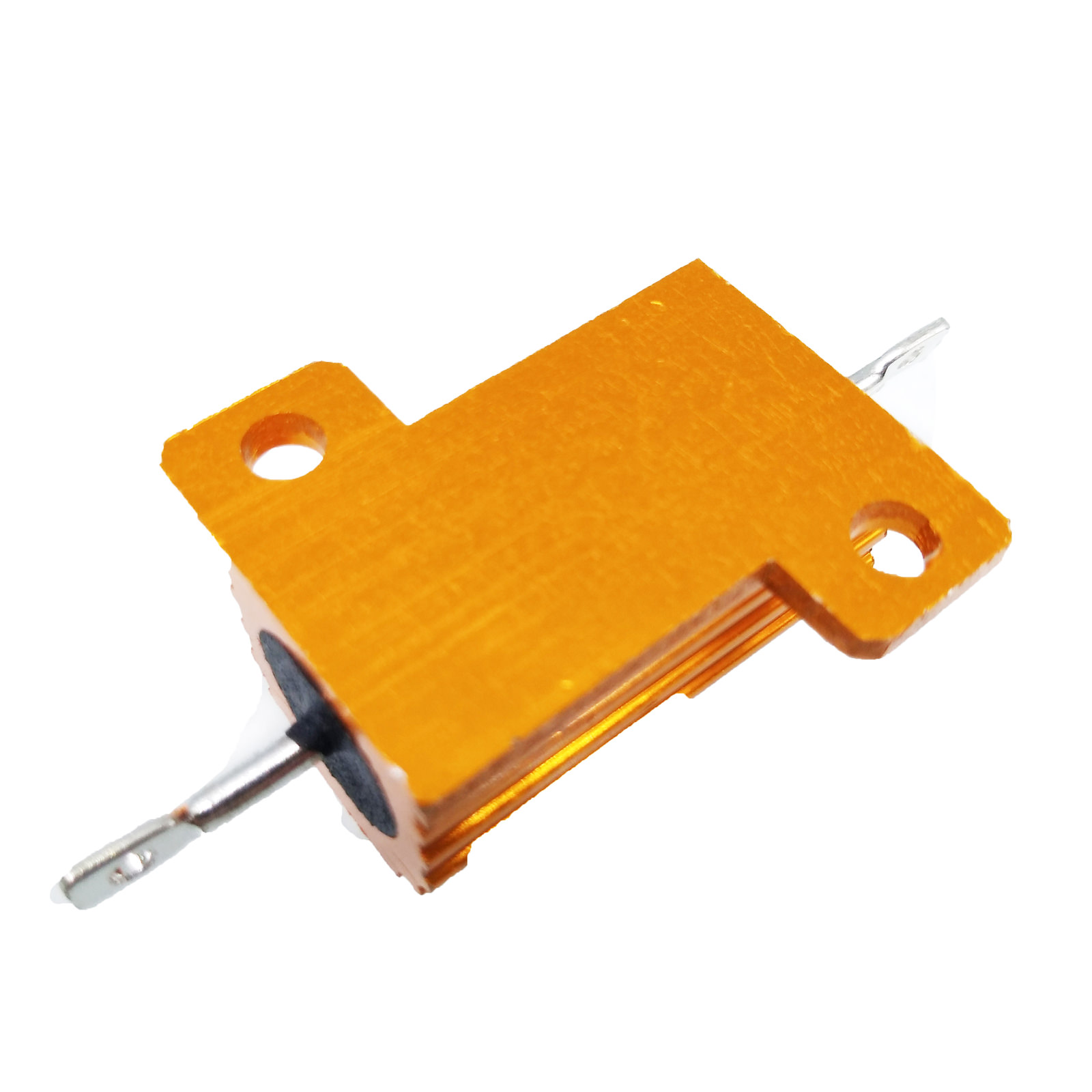 US Stock 2pcs 10 ohm 10R 25W Watt Aluminum Housed Metal Case Wirewound Resistors