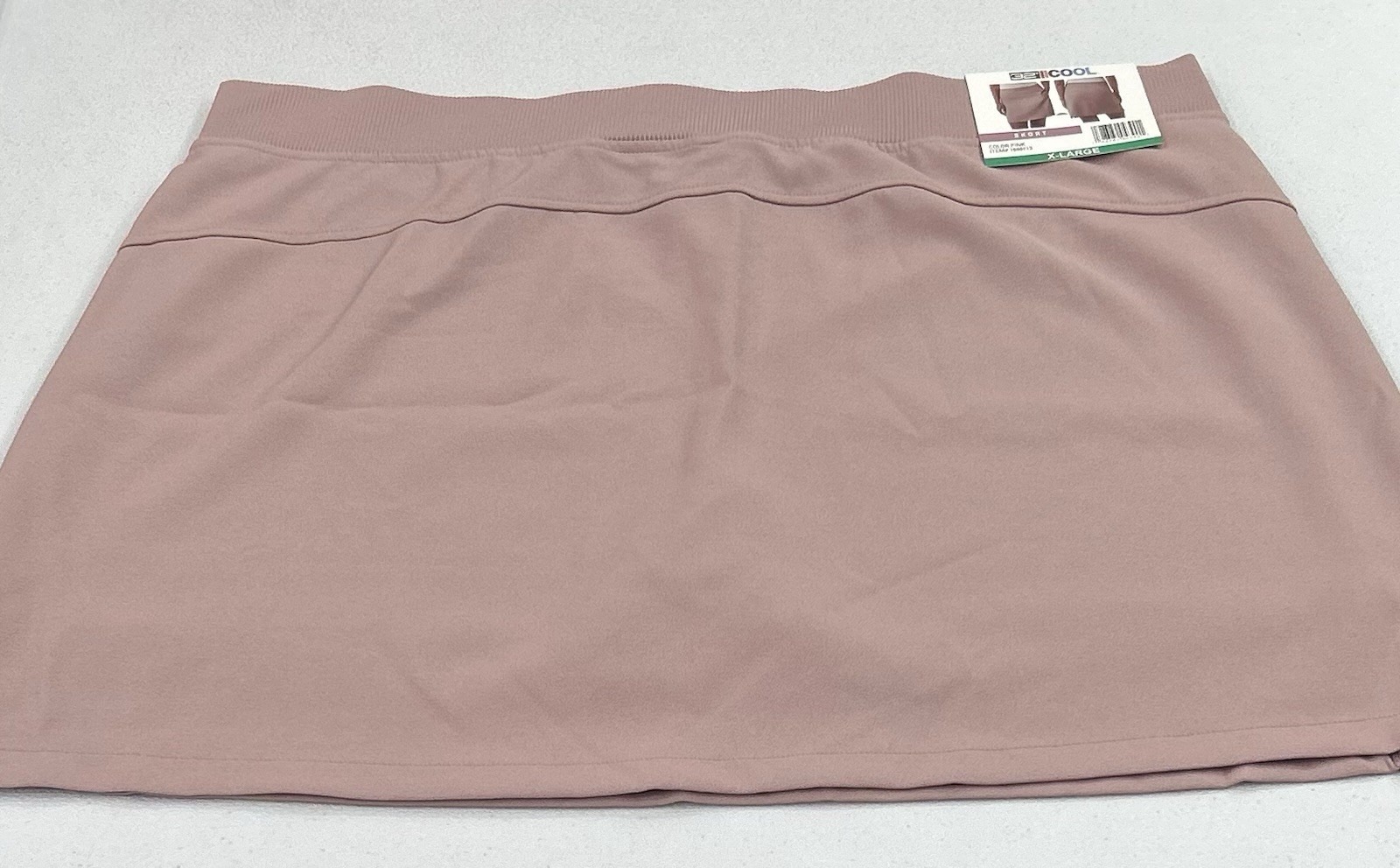 32 Degrees Cool Women's Soft 4-Way Stretch Comfort Skort, Pink, Size XL