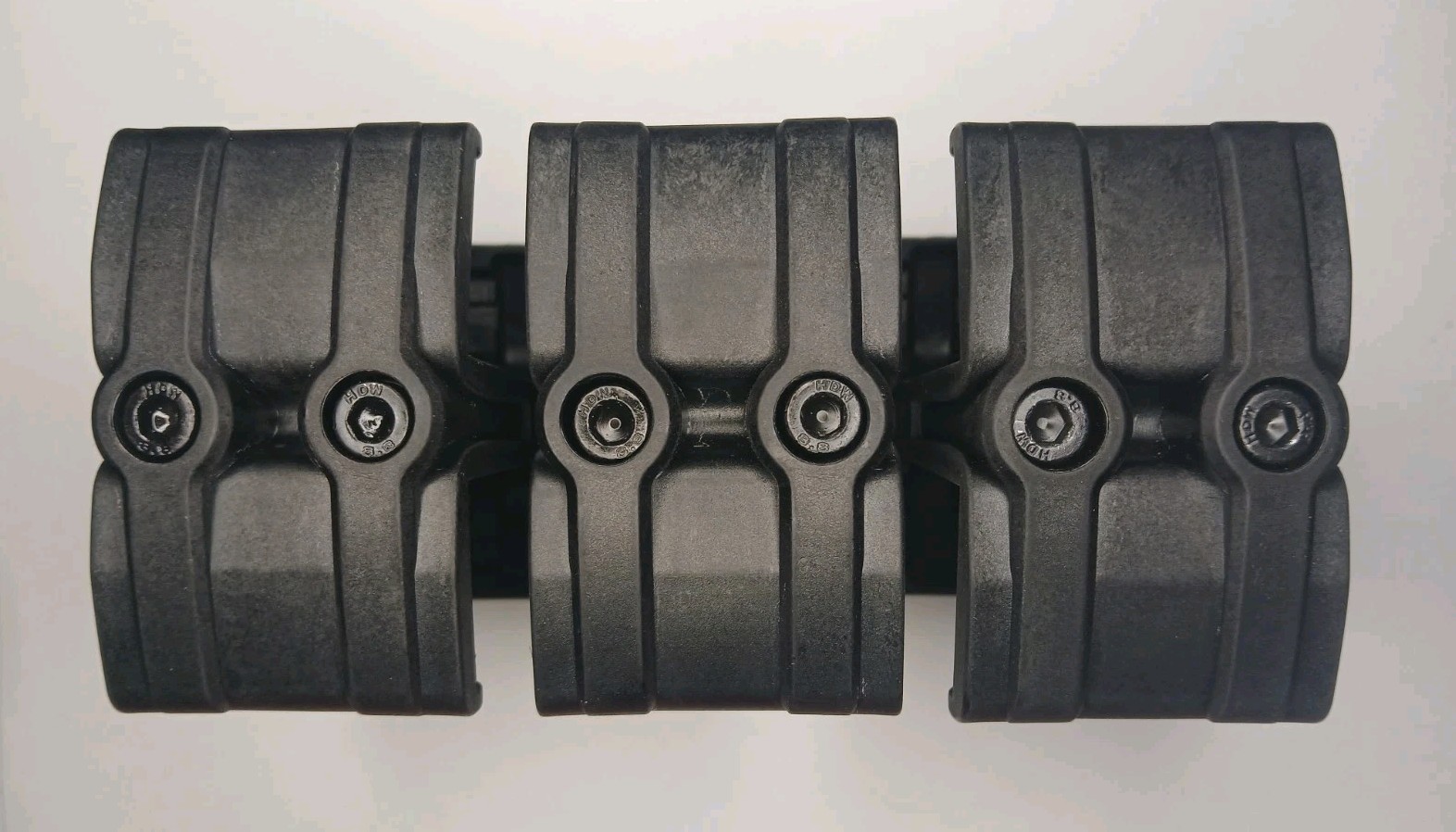 3-Pack Mag Coupler Link - Matte Black Deburred - Snag-Free for 5.56 / .223