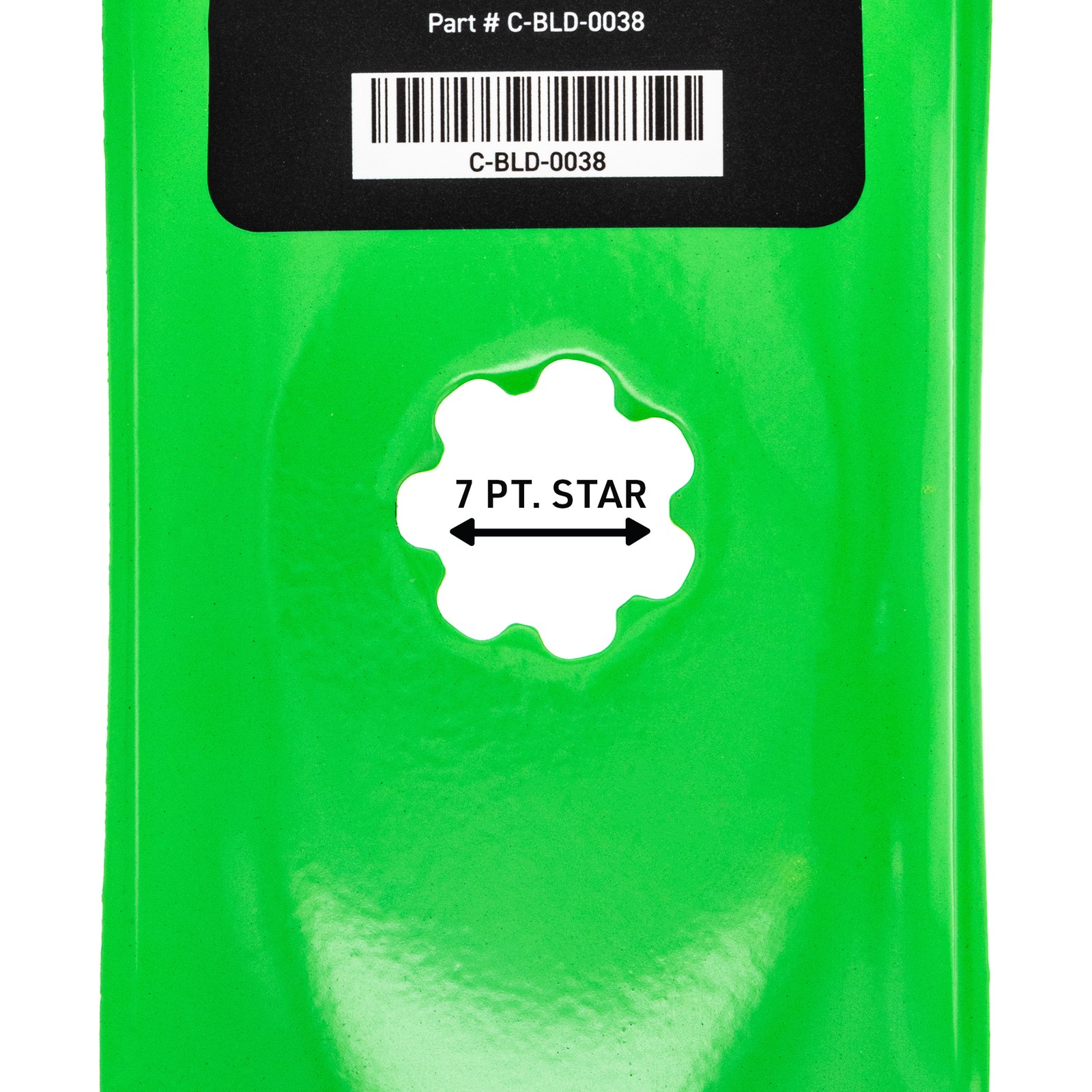 LawnRAZOR High Lift Mower Blade for John Deere D110 LA105 125 D100 LA115 2-Pack