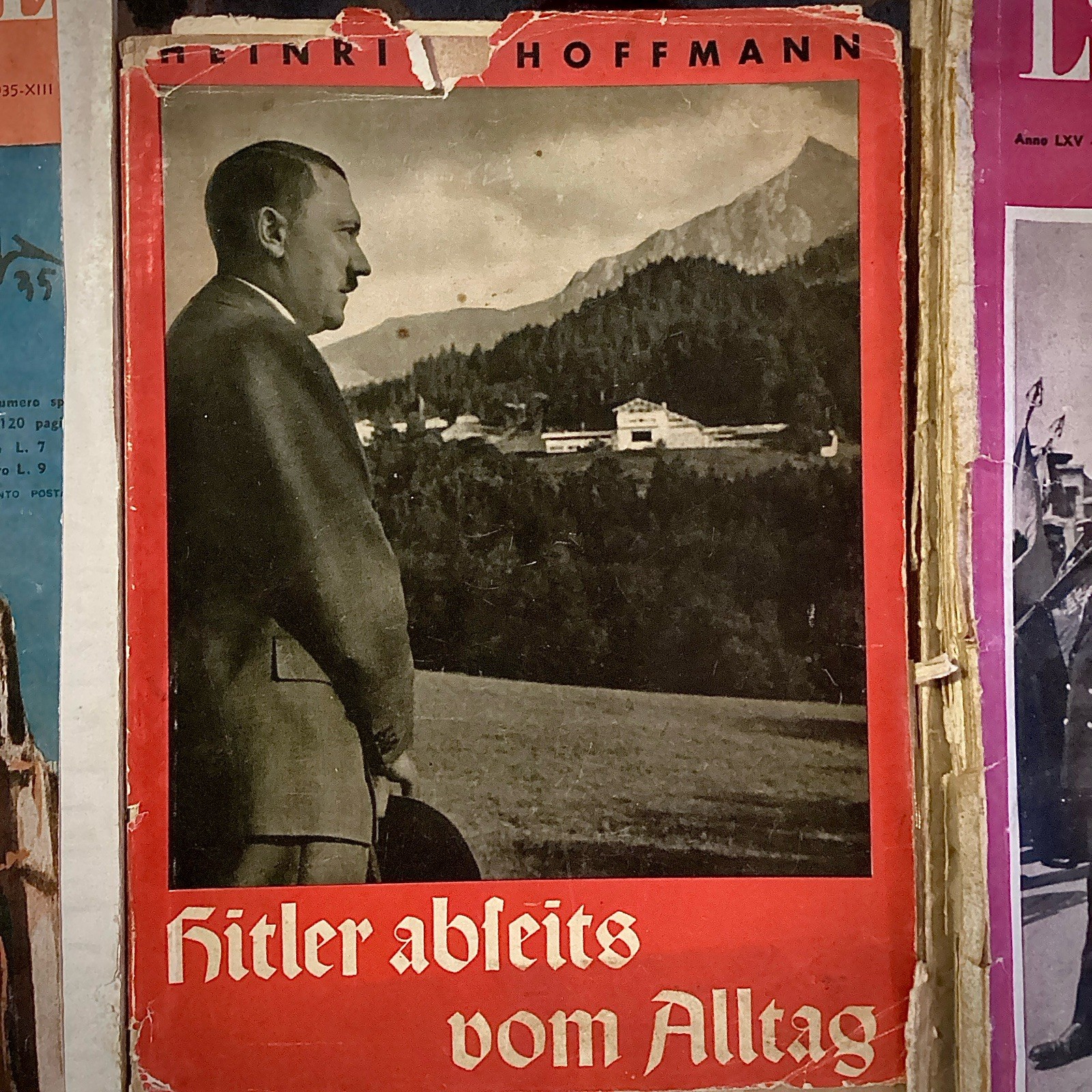 WWII 1939 Unser Führer 50th Birthday Photobook & L'Illustrazione Italiana Lot