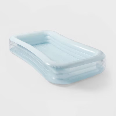 Sun Squad Inflatable Pool Above Ground Kids Outdoor Ages 6+ 6' x