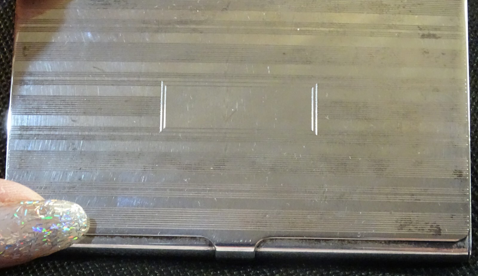 Reed & Barton Sterling Card Case "Diplomat" No Monogram or Removal 2oz.