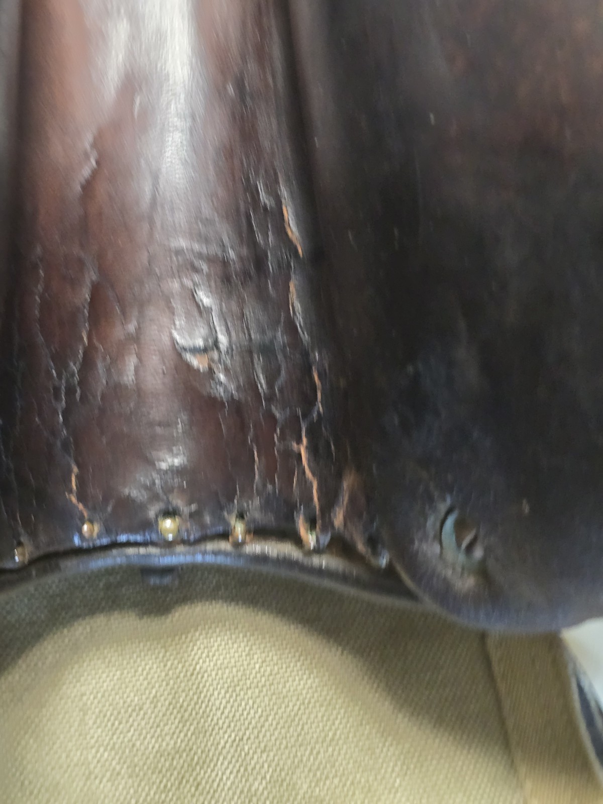 US Cavalry Training Saddle With Straps