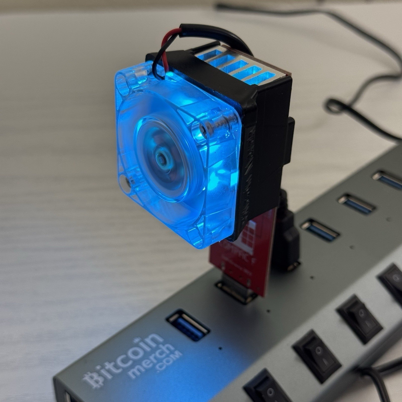 GekkoScience COMPAC F USB ASIC Miner w/Fan Upgrade