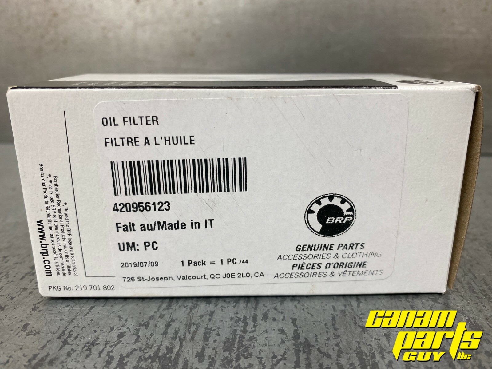 Can Am BRP Maverick X3 Rotax OEM Oil Filter 420956123 900 Triple ACE TURBO R RR