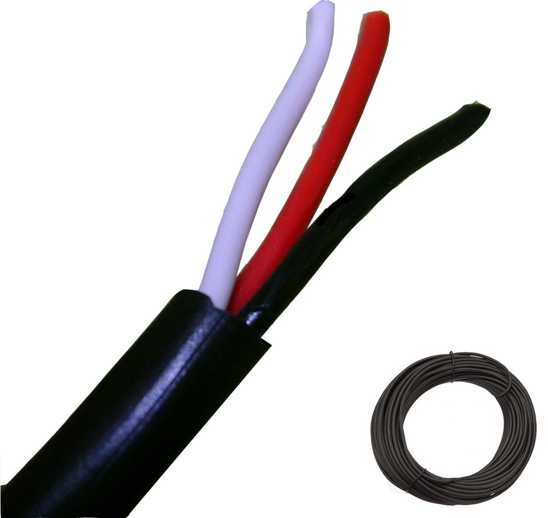 Davis RF 75' Length 3 Conductor Rotor Wire - Antenna Rotator Cable - USA Made
