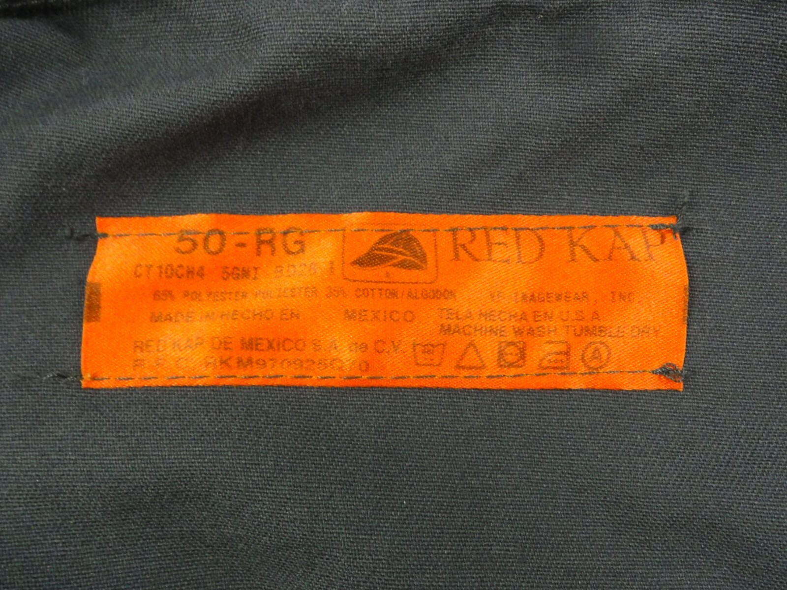 Red Kap Coveralls Acciona Velva Windfarm Logo Turbine Wind Farm Power Size 50-RG