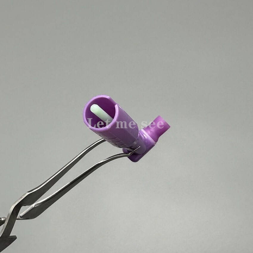 Dental Disposable Prophy Angles Soft Cup Latex Free 90° Polishing Cups Purple