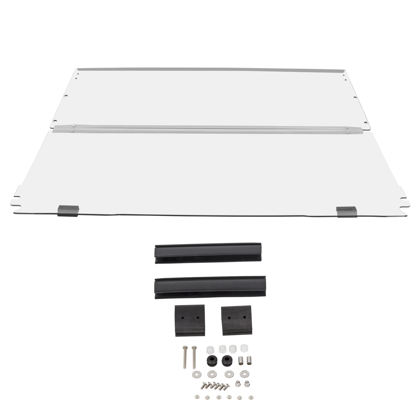 Folding Clear Golf Cart Windshield Windscreen For EZGO TXT & Medalist 94-13 14