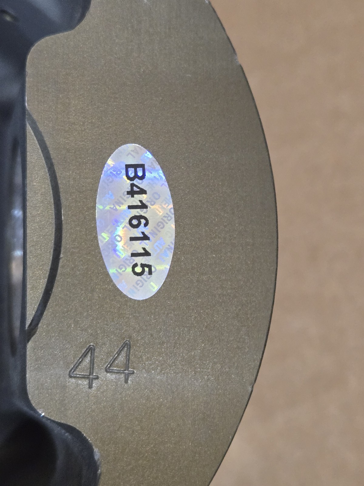 John Force Autographed Used Piston With COA