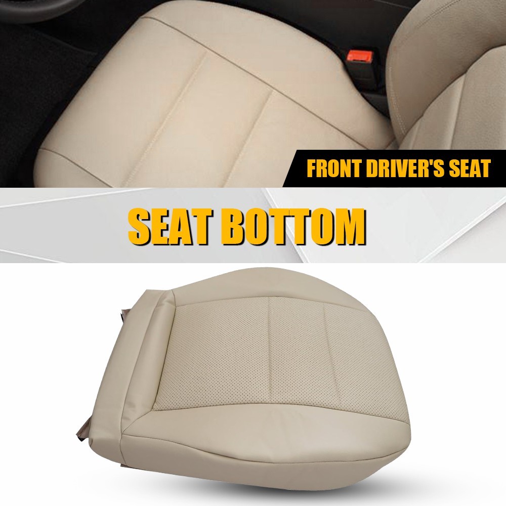 Fits 2008-15 Mercedes Benz GLK250 GLK350 Driver Bottom Leather Seat Cover Tan EK