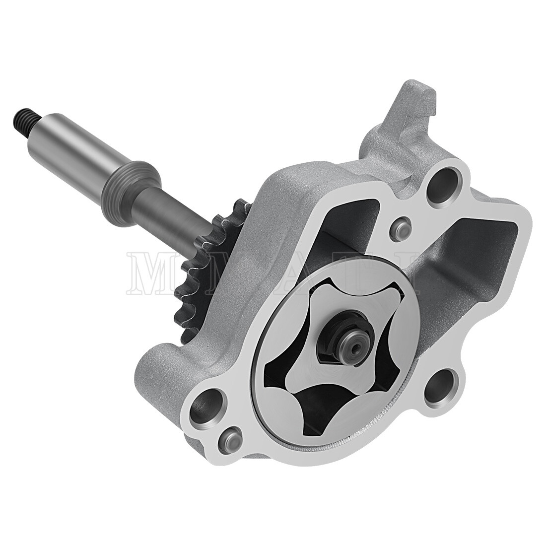 Oil Pump w/ Rotor Shaft Assembly for Kawasaki KVF650 KVF750 KVF700 KRF750 KFX700