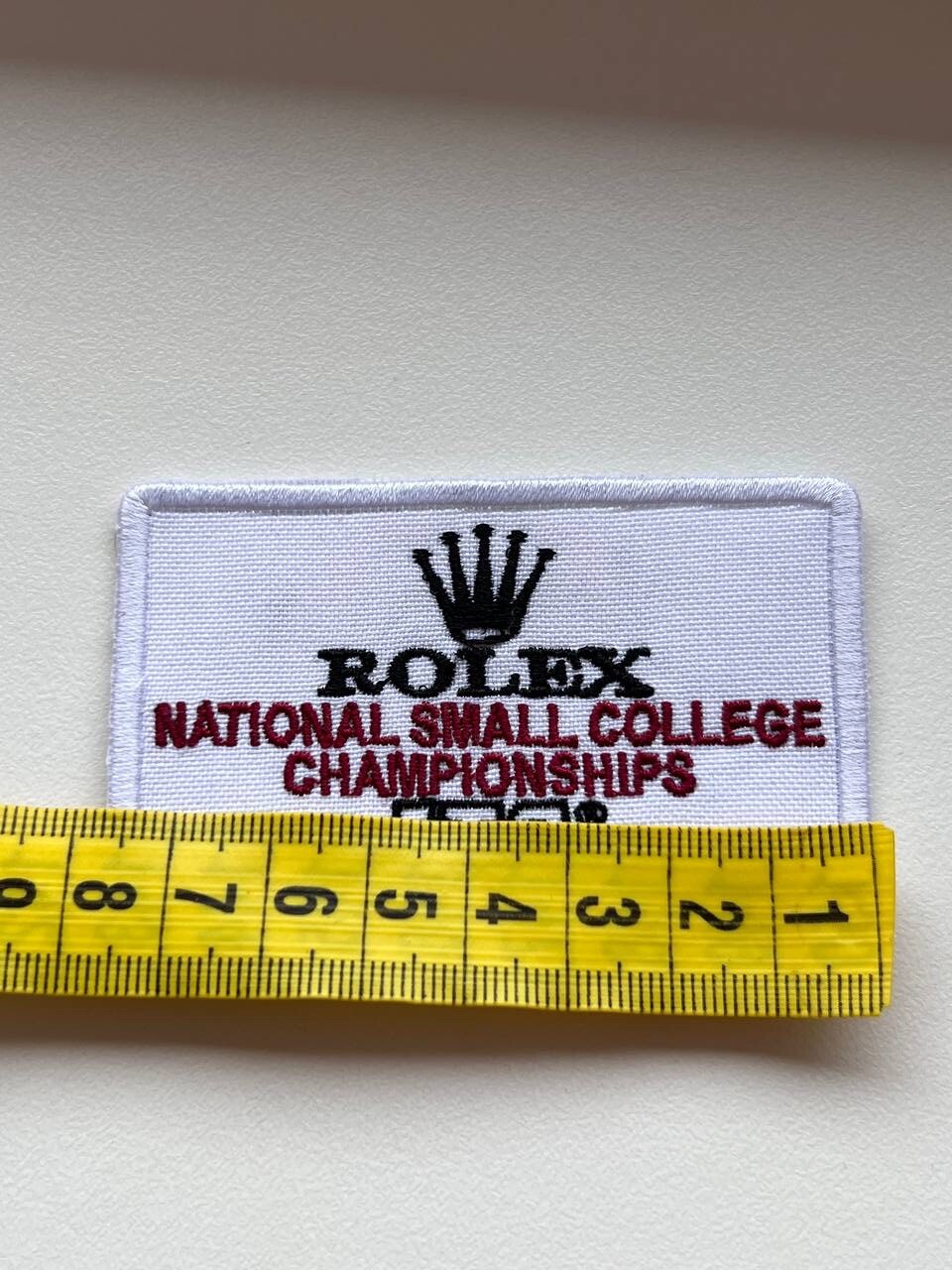 ONE LOT X3 ROLEX EMBROIDERED PATCH TENNIS CROWN CUP ROLEX WATCH CHAMPIONSHIP
