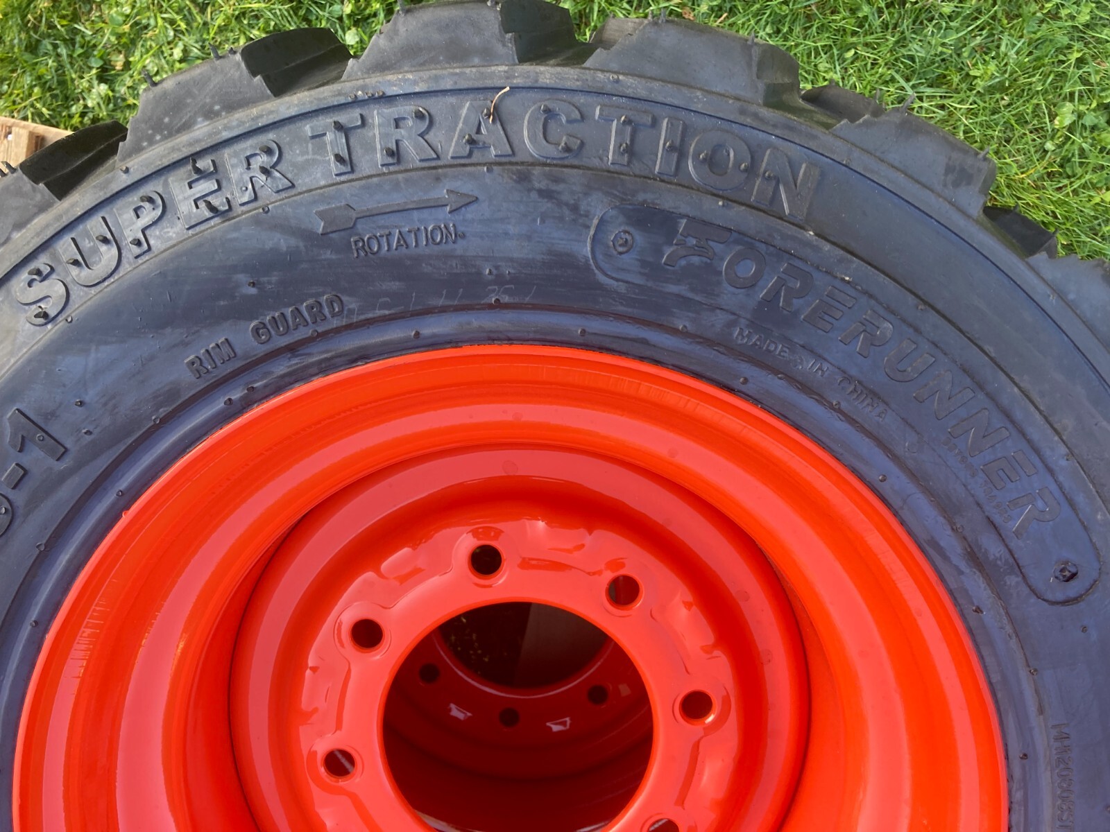 NEW 10-16.5 Skid Steer Tire/Wheel/Rim for Bobcat & more - 10X16.5-12 PLY