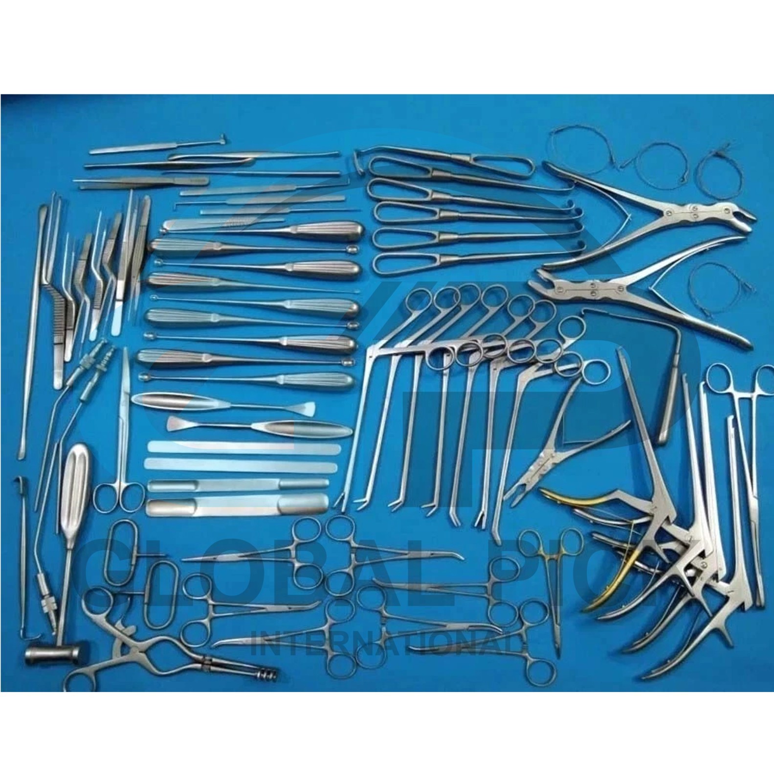Laminectomy Orthopedic Set of 78 Pcs Surgical Spinal Instruments