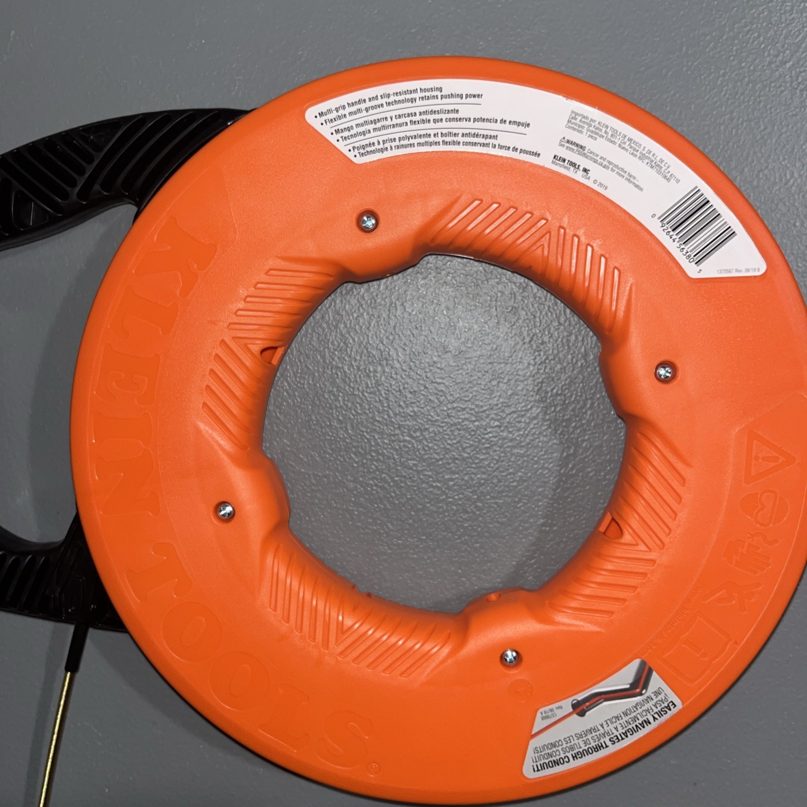 Klein Tools 56380 Electrical Fish Tape Wire Puller Steel Leader 100ft NEW