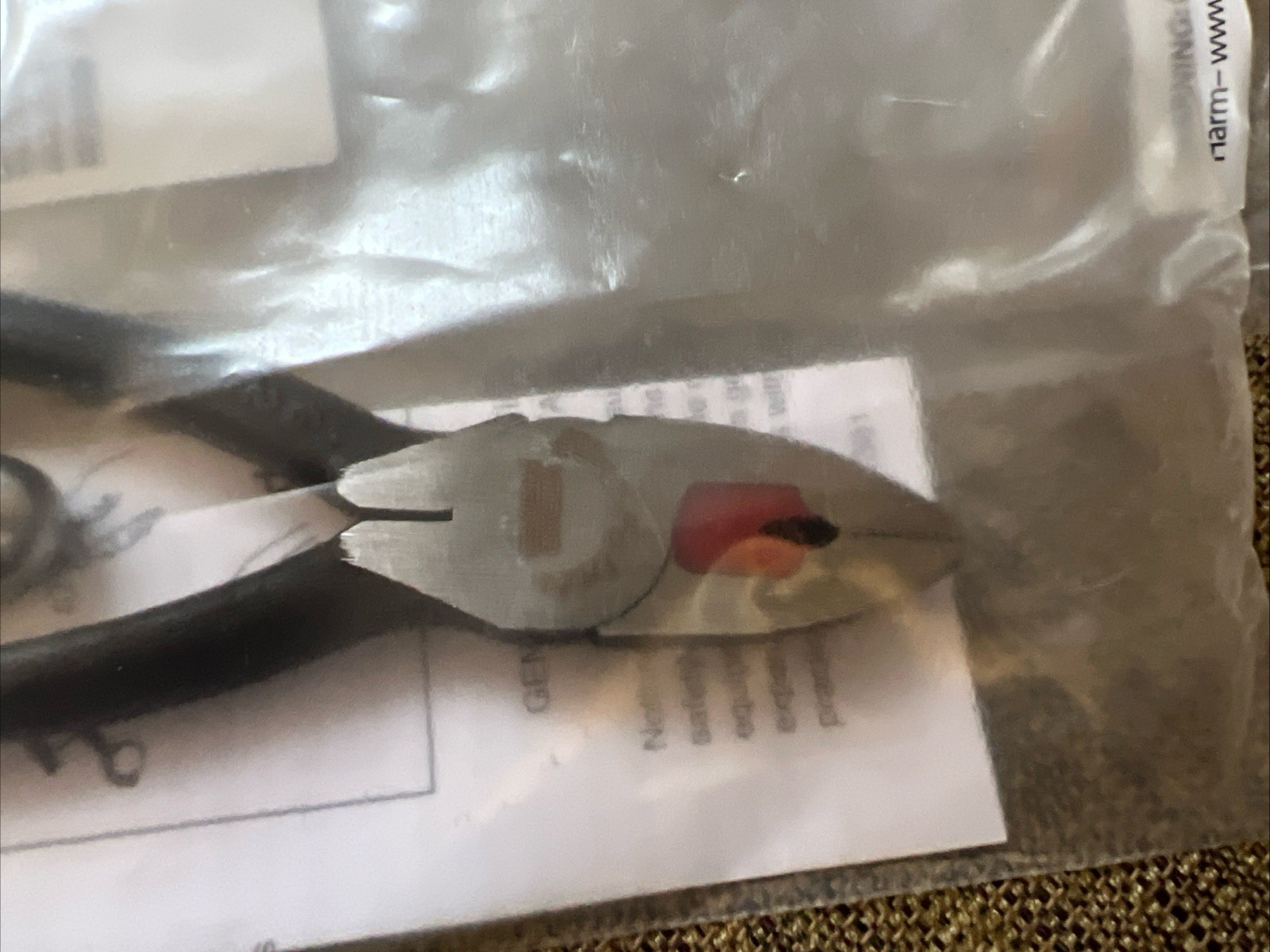 BLUE POINT WTRW9 Reversible SAFETY WIRE PLIERS AIRCRAFT CUSHIONED Throat NEW 🔥