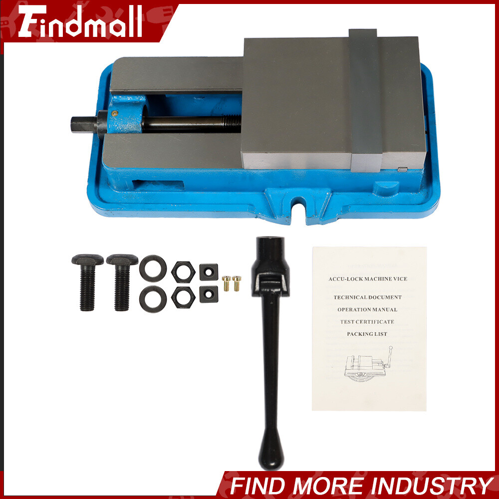 Findmall 6Inch Lockdown Vise Precision CNC Milling Machine Bench Clamping Vice