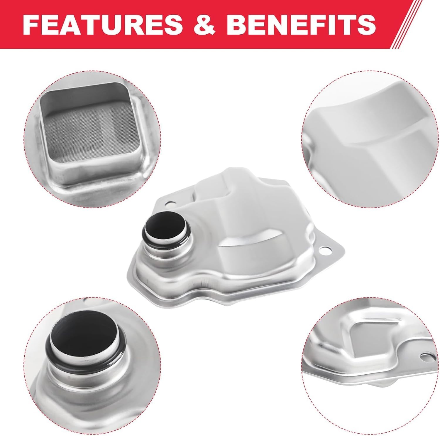 CVT AUTO Transmission Filter Kit For 07-18 Nissan Altima Juke NV200 Rogue JF011E