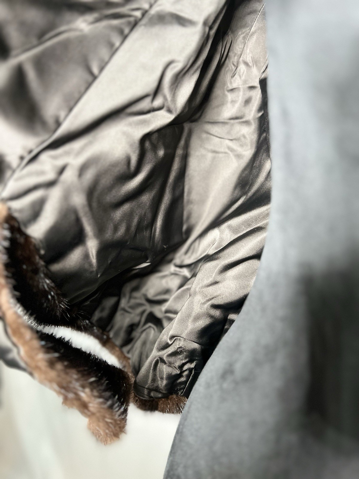 Genuine Brown Mink Stole | Vintage Luxury Fur Wrap | Elegant Evening Accessory”