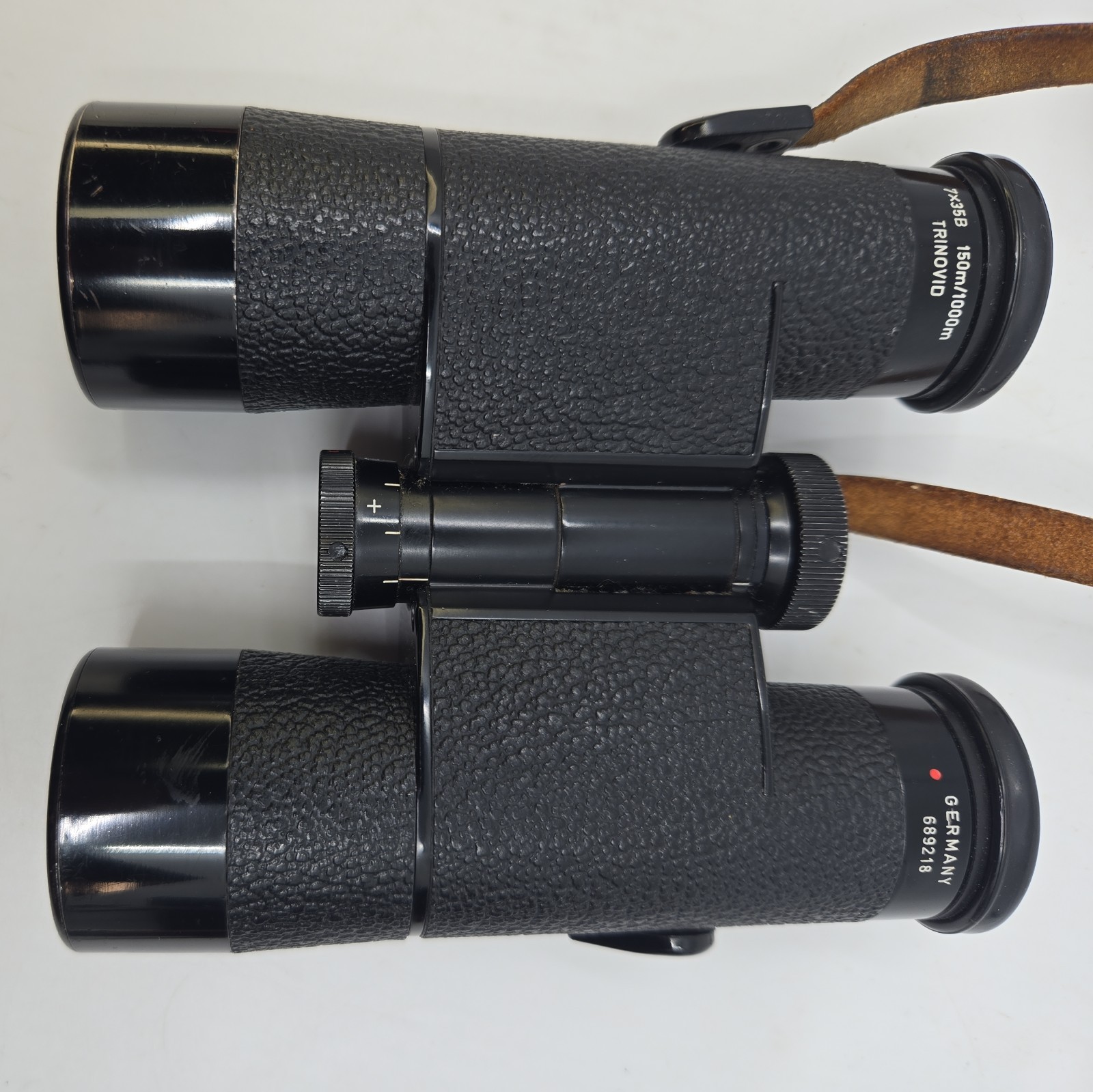 Leitz Wetzlar Binoculars Trinovid Germany 7x35B 150m/1000m W/ Case Clear lens