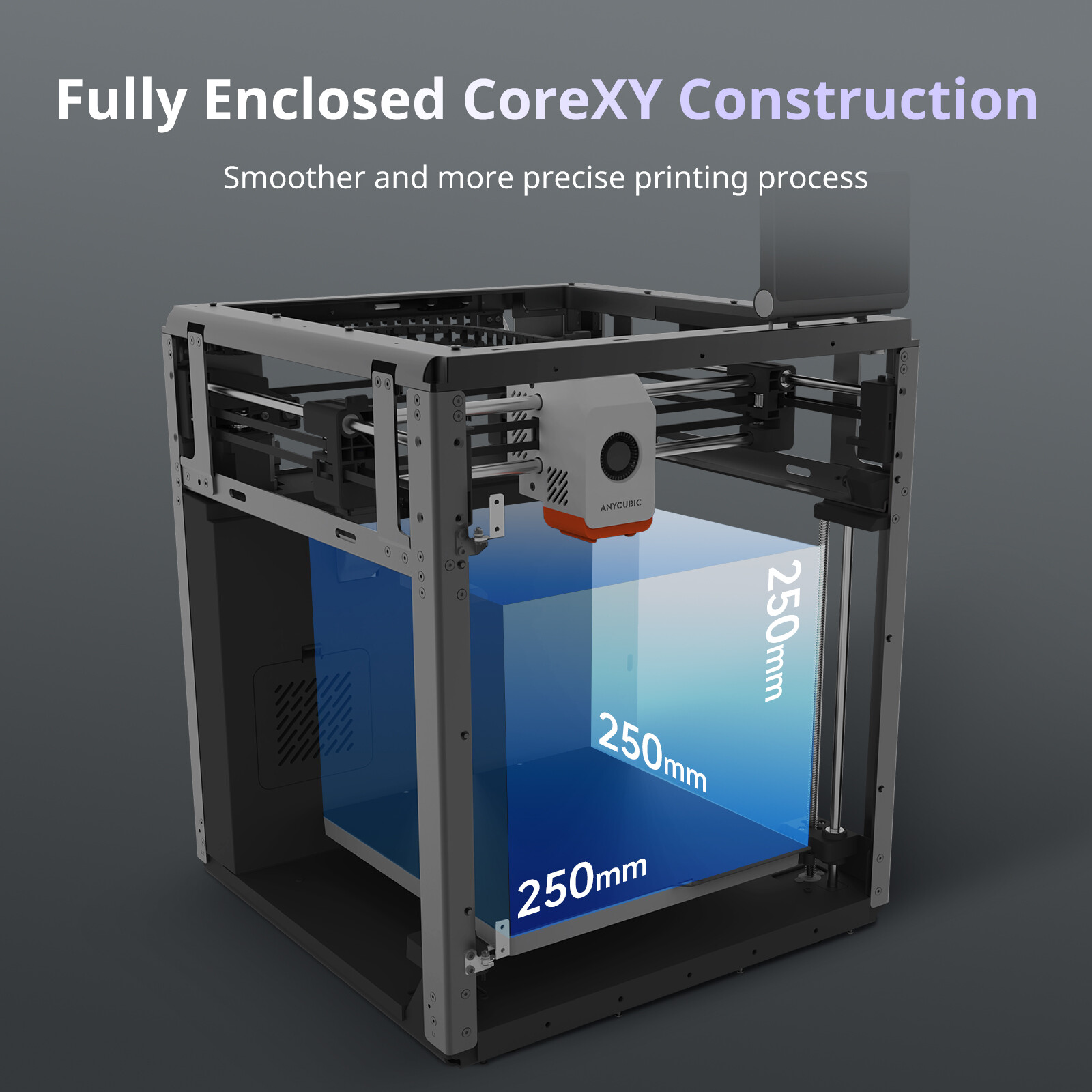 【Refurbished】 ANYCUBIC Kobra S1 3D Printer CoreXY 600mm/s Multicolor Printing