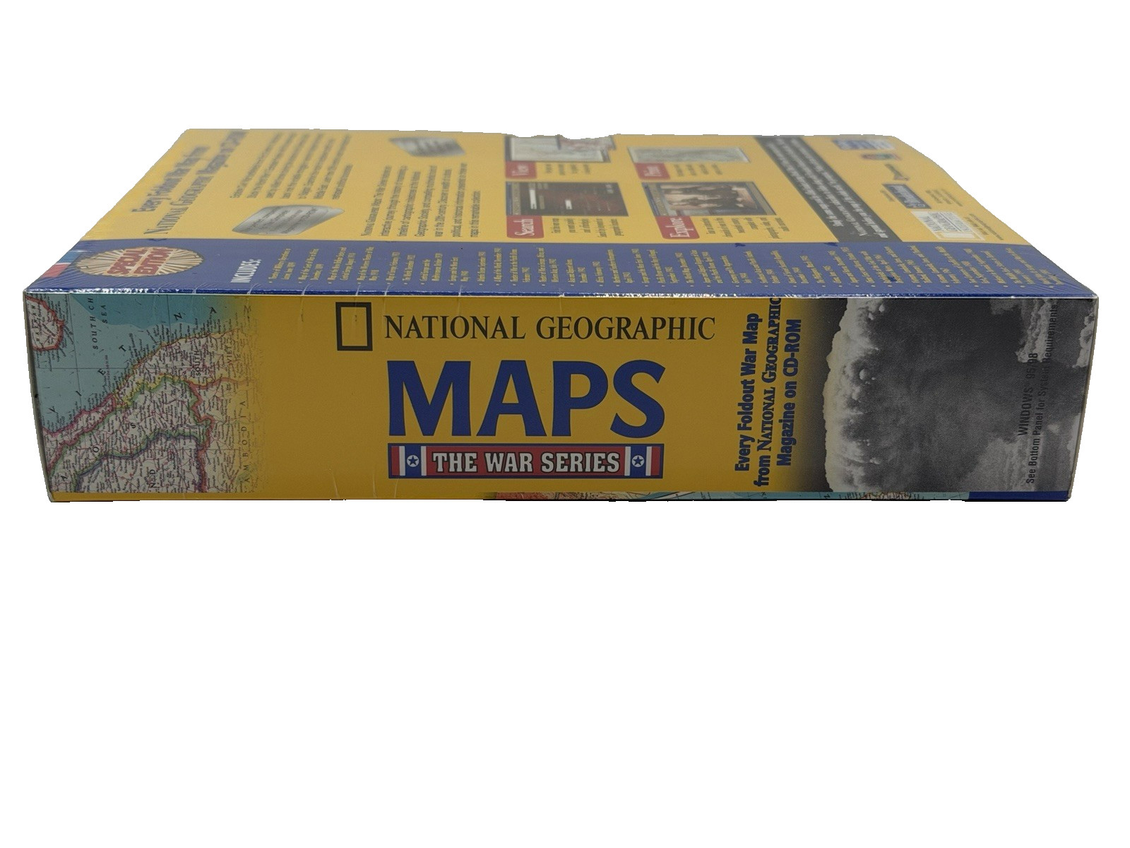 National Geographic Maps The War Series - Special Edition PC CD-ROM New Sealed