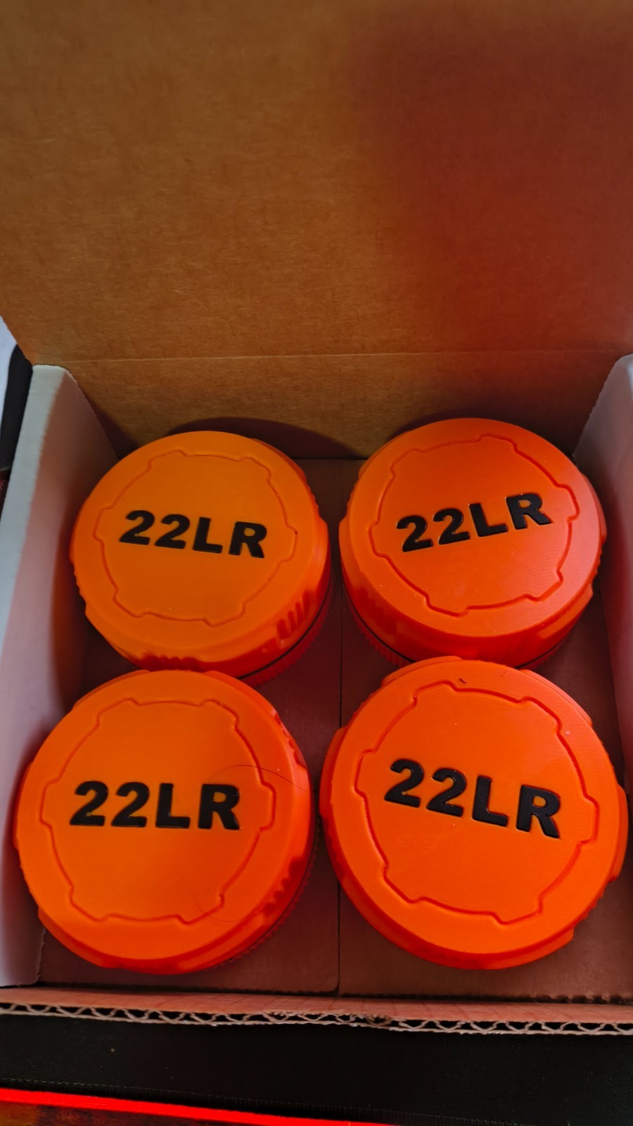 Premium 4‑Pack .22LR Ammo Storage Cases – Custom Colors – Free Shipping