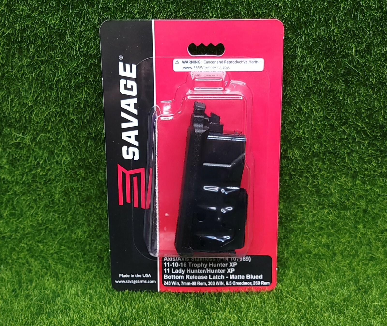 Savage Arms Magazine For Axis .243/7mm-08/308/6.5 - 4 Round Rifle Mag - 55232