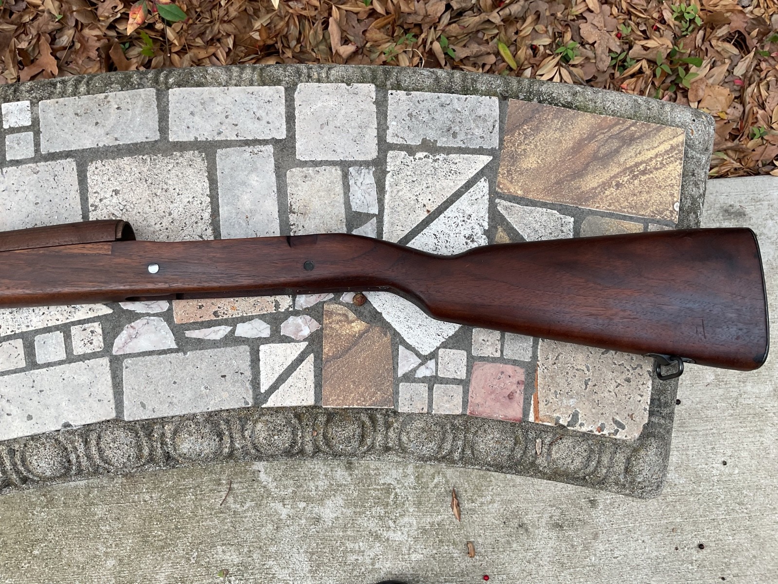 REMINGTON 1903A3 stock, handguard and hardware as shown.