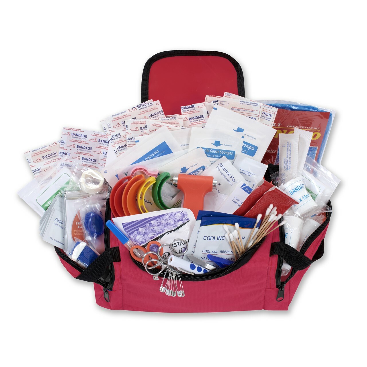 First Aid First Responder Trauma Kit Outdoor Family Survival Medical Travel Bag