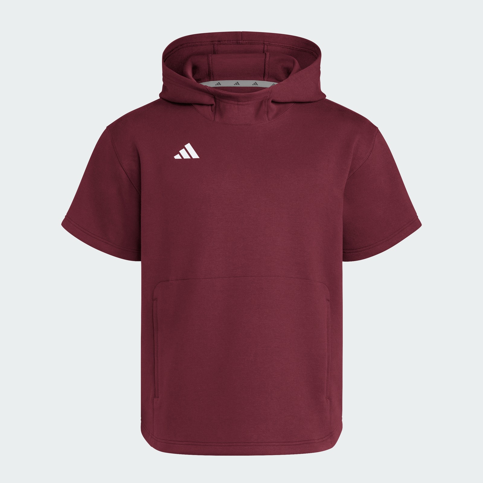 adidas men Dugout Short Sleeve Hoodie (Gender Neutral)