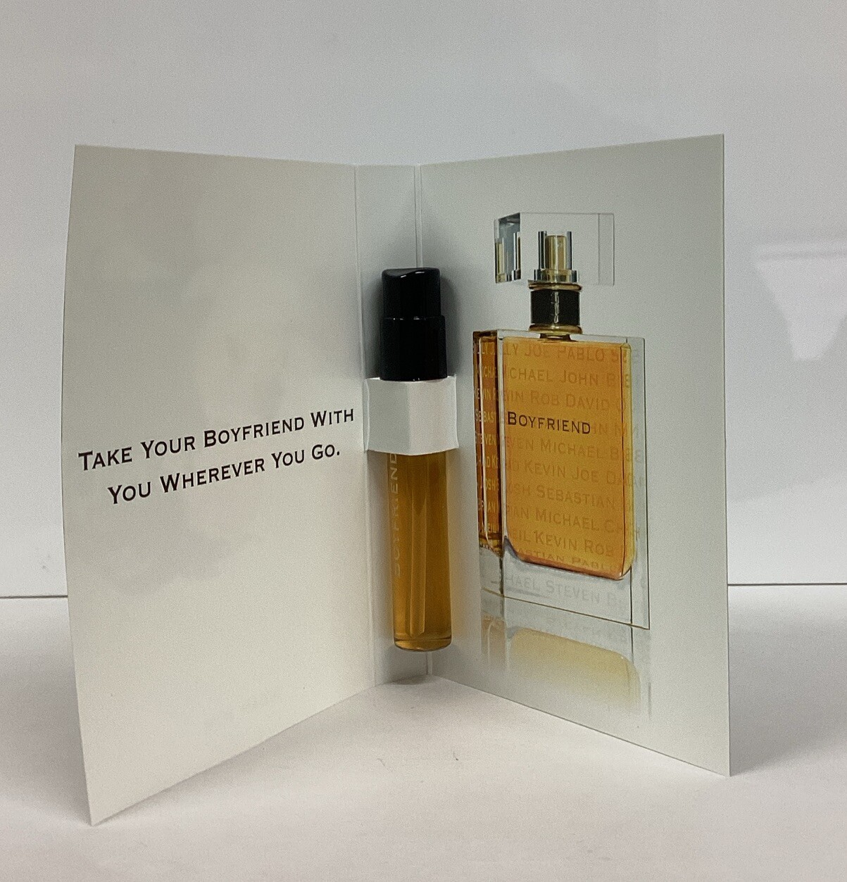 3 Kate Walsh BOYFRIEND Eau de Parfum Spray Vials 0.05 fl. oz. DISCONTINUED