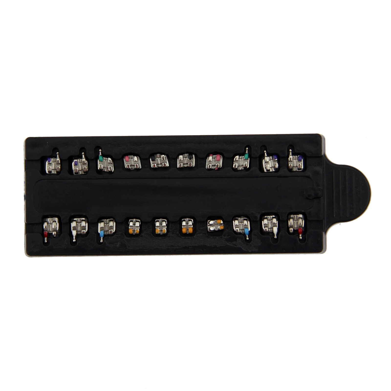 Dental Orthodontic Mini Brackets Metal Braces MIM ROTH MBT 018 022 345 Hooks OC