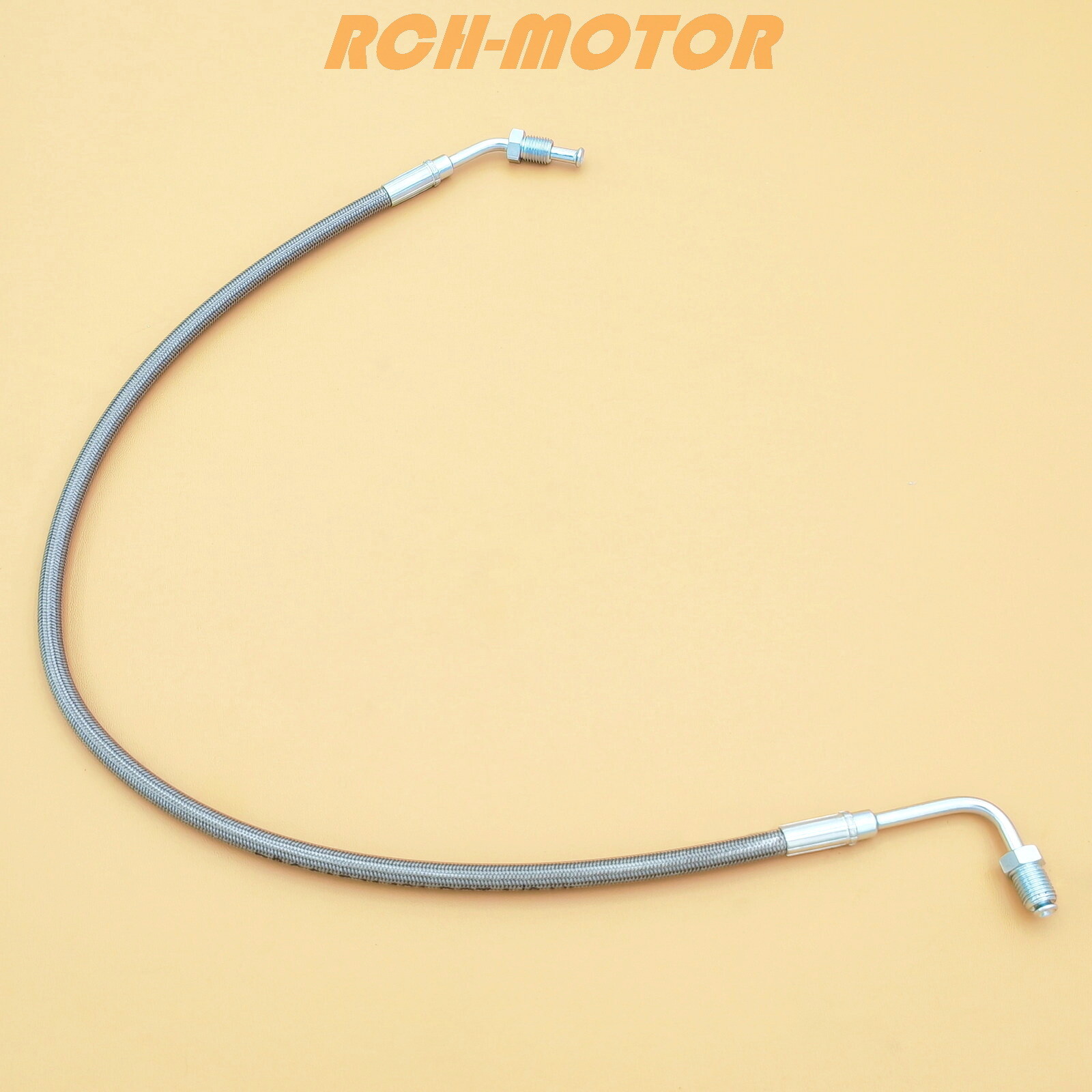 Front Braided Brake Master Cylinder Hose Line For Arctic Cat 250 300 2003-2004