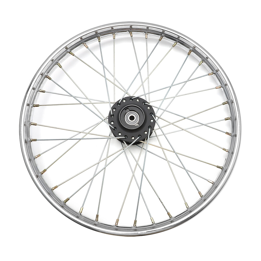 21" Front Wheel Rim 36 Spoke For 250cc Hawk 250 Carb Dirt Bike Pit Bike Silver