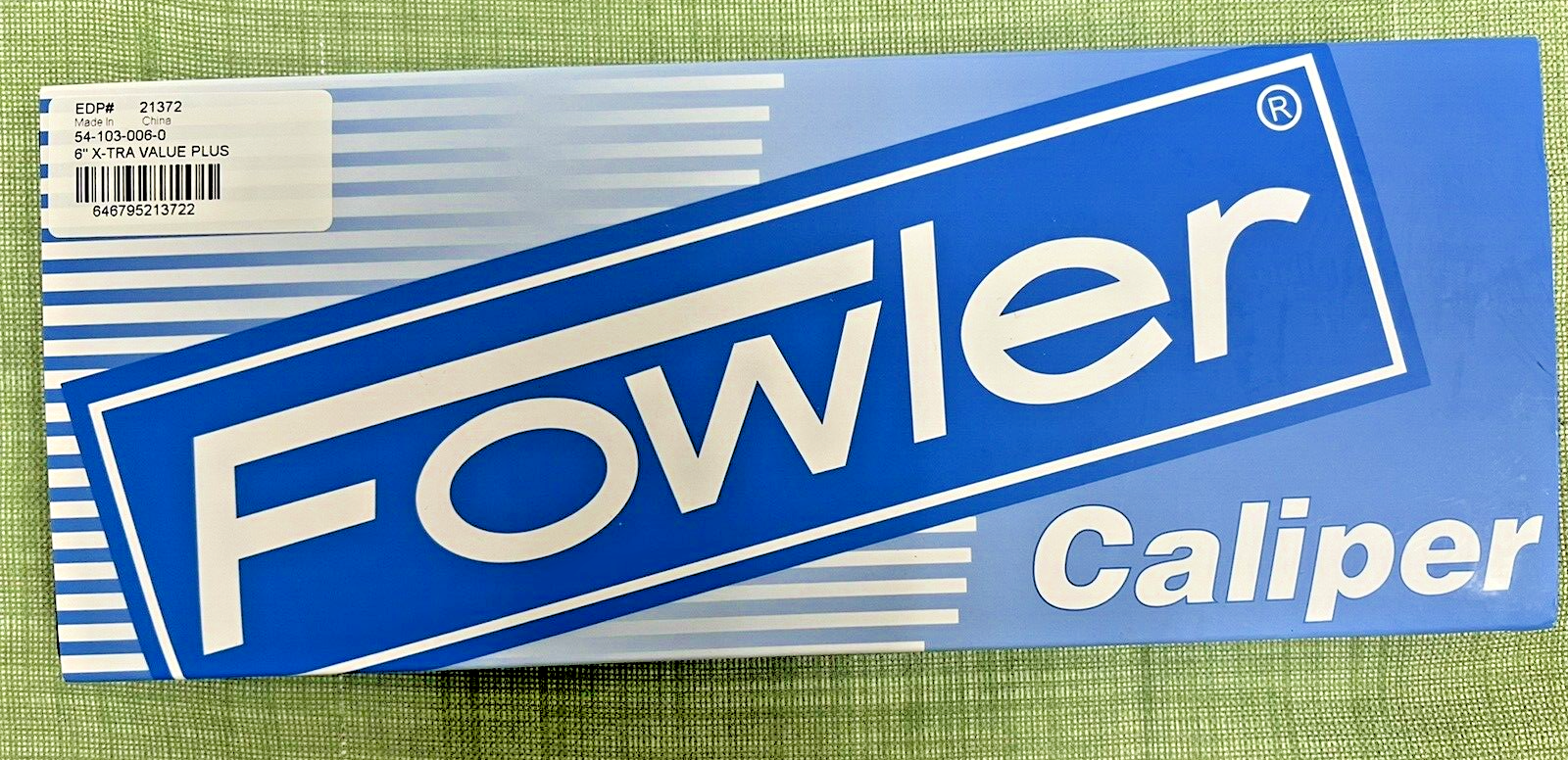 NEW Fowler 54-103-006-0 Electronic Caliper 0-6"/150mm Range, .0005"/0.01mm