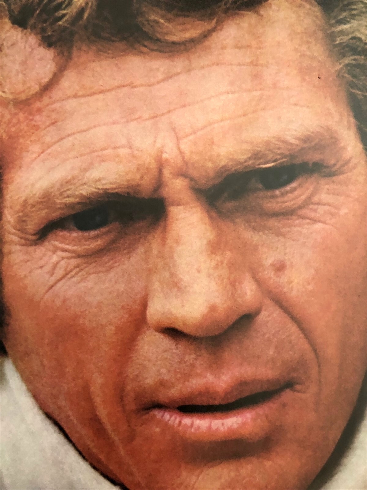 Le Mans 1971 Steve McQueen Original 22x17 Porsche Auto Racing Movie Poster RARE