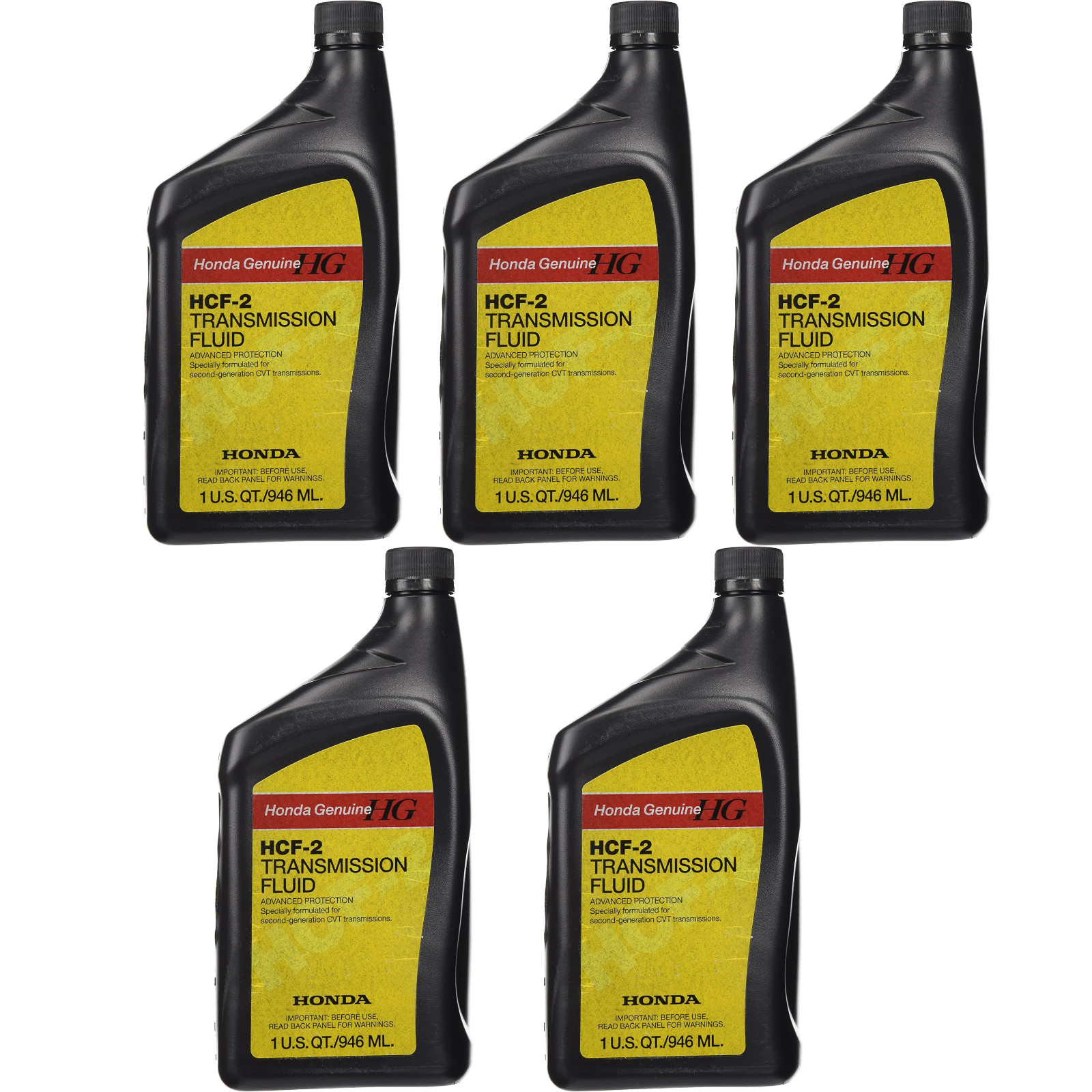 Genuine Honda HCF-2 Automatic Transmission Fluid  -  5 Quarts