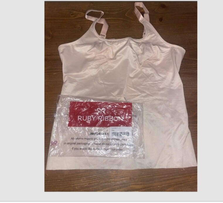 RUBY RIBBON LUMINA CAMI #1814 NEW!