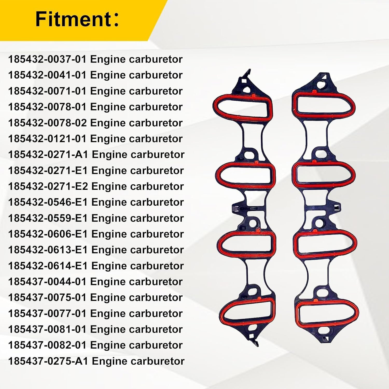 For Fel-Pro Intake Manifold Gasket Set For Chevrolet LS 5.3L 4.8L 6.0L 6.2 NEW