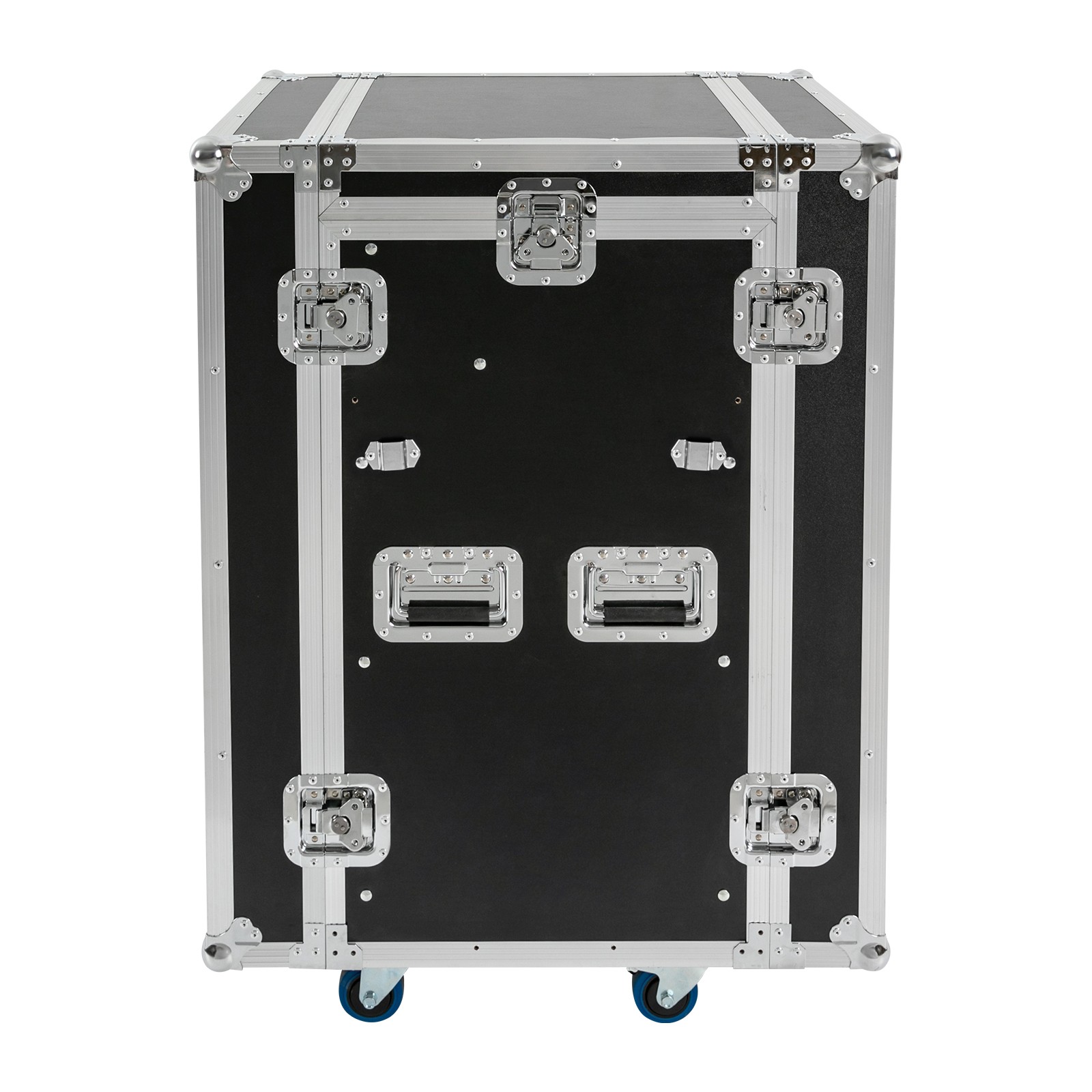 14U PA DJ Rack / Road Case Slant Mixer Top Rack with 2* DJ Table Tops 661.39lbs