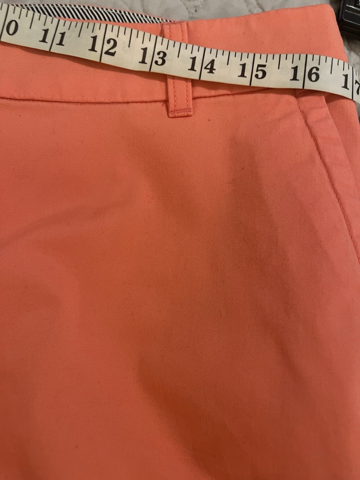 Crown & Ivy Sz 10 CORAL Shorts Women's EXCELLENT Fast Shipping M